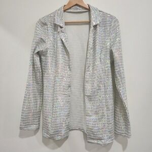 Women's Sequined Blazer Size Medium